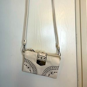 Charming charlie white crossbody